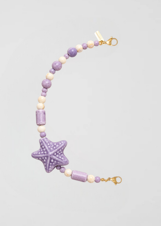 Mitad Cadena Thai En Lila