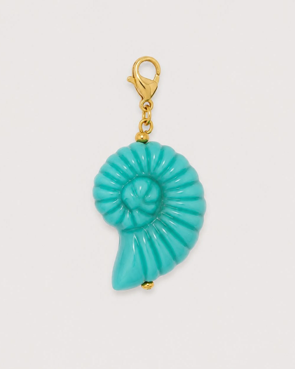 Charm Caracola Turquesa