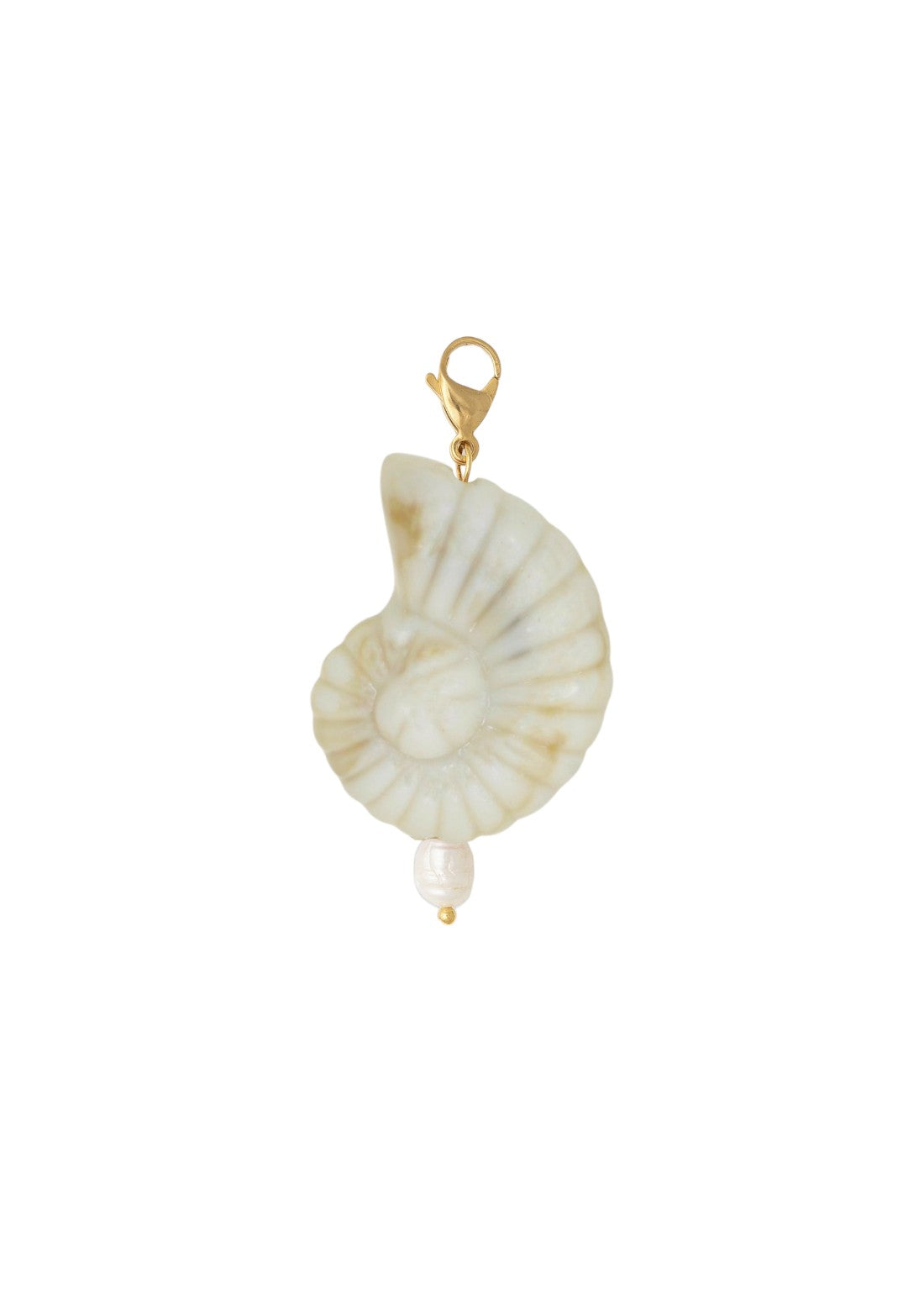 Charm Caracola De Los Mares Blanca