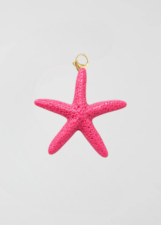 Charm Estrella De Mar Delicada Rosa Bonito