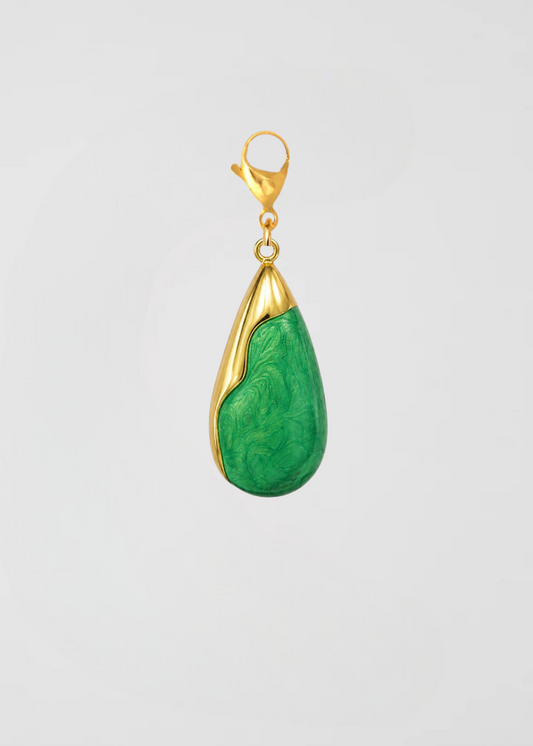 Charm Lágrima Verde