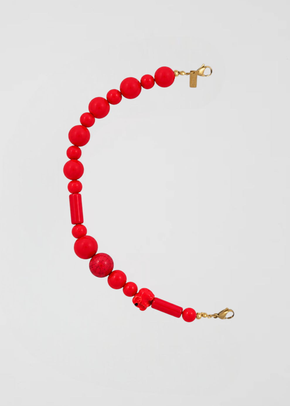 Mitad Cadena Rojo Pasión
