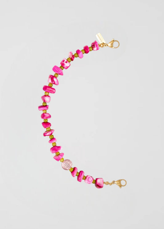Mitad Cadena Verano Rosa En Hawaii