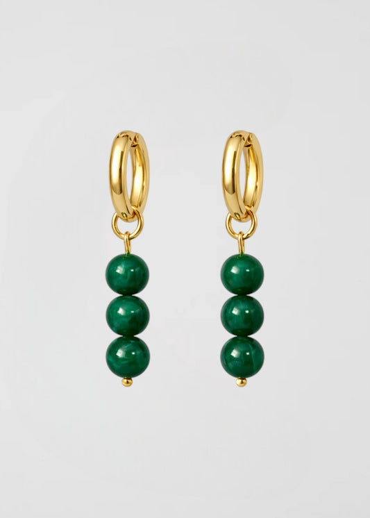 Pendientes Basic Verdes