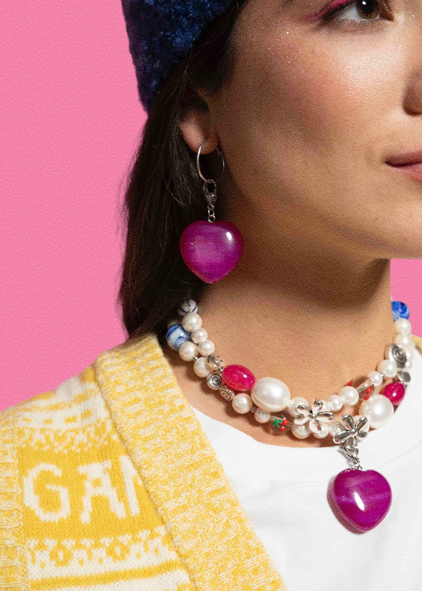 Charm Corazón Pink Lucky Amulet