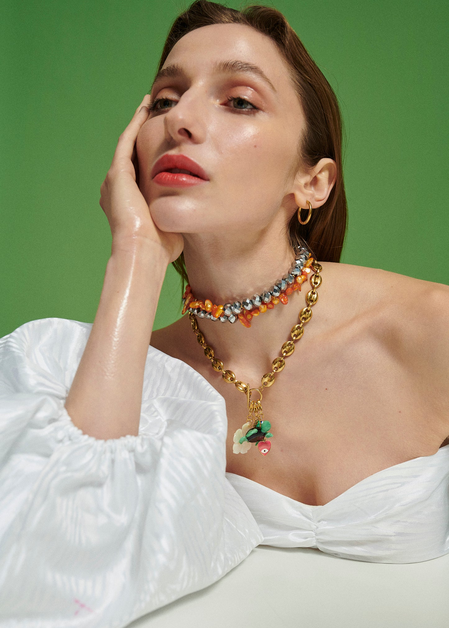 Inferno Disco Choker