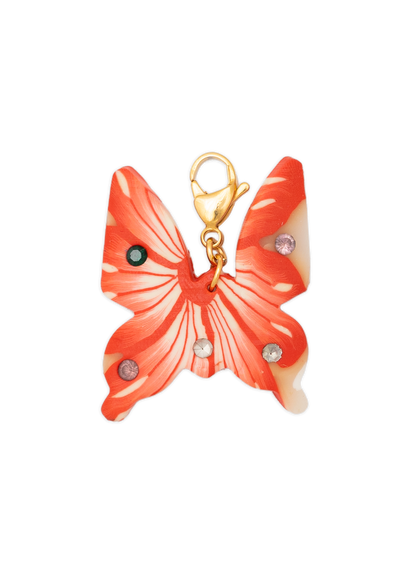 Charm My Coral Butterfly