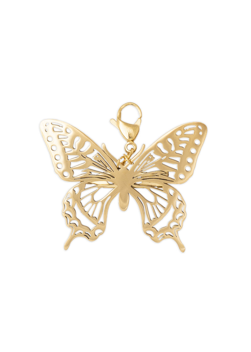 Angel With Gold Wings Charm