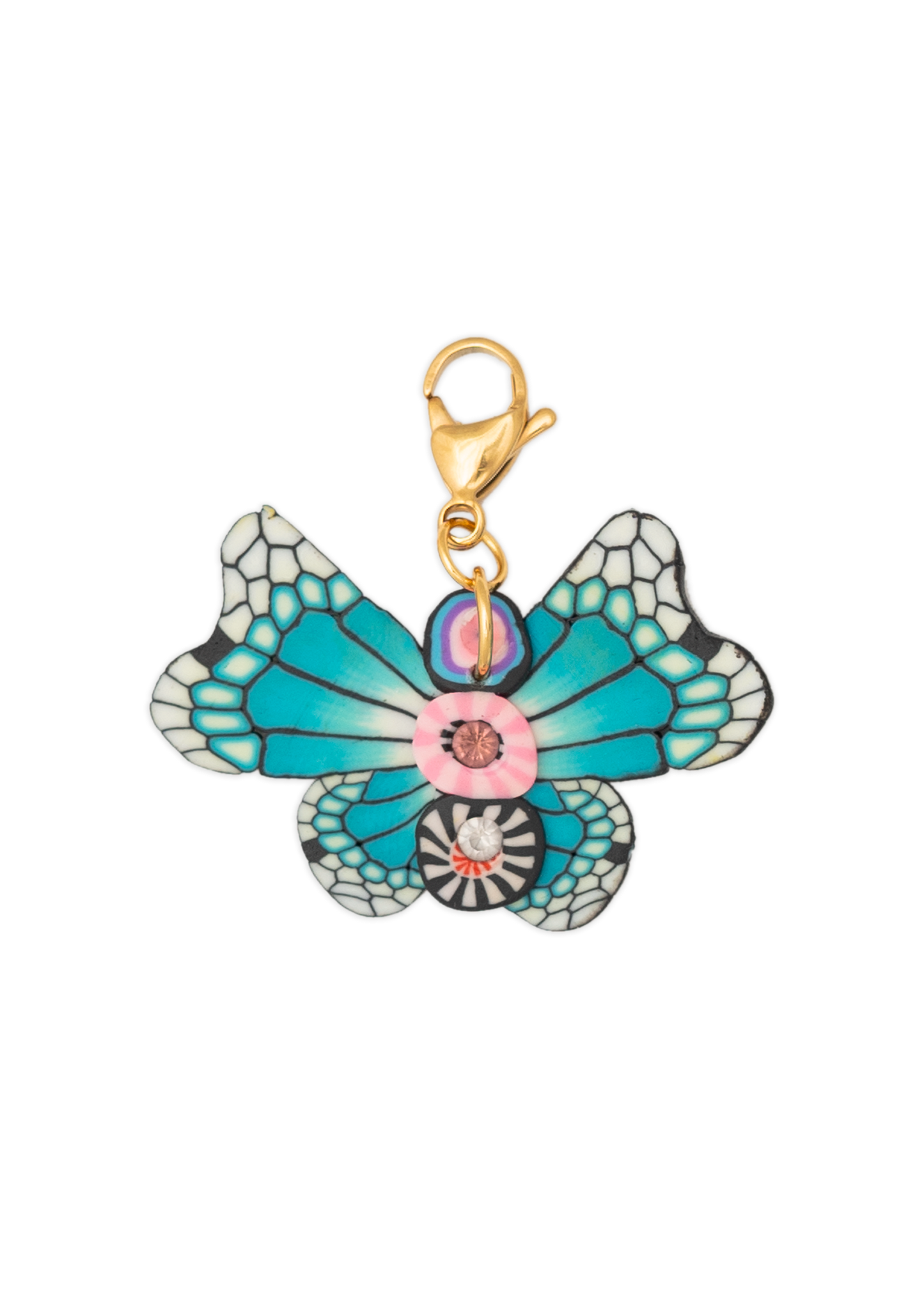 Turquoise Wings Charm 