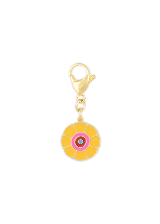Charm-flor-setenta-acero-inoxidable-chapado-oro-18k