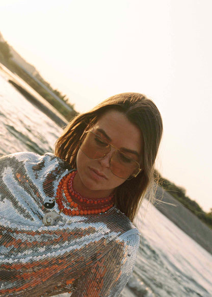 Charm Caracola De Los Mares Blanca