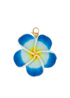 Tropical Flower L Blue Charm 